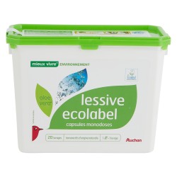 Mieux vivre Pods de lessive écolabel aloe vera x20