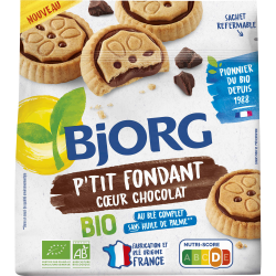 Bio P'tit Fondant Coeur Chocolat 180g