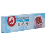 Sacs congélation avec zip 6l x15