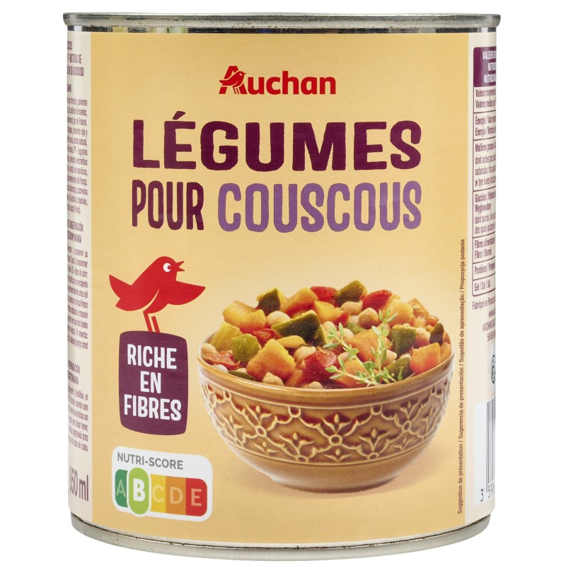 Légumes pour Couscous 800g