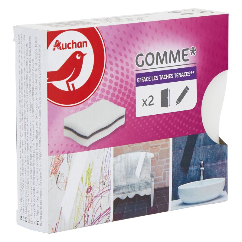Eponge Gommante et Magique x2
