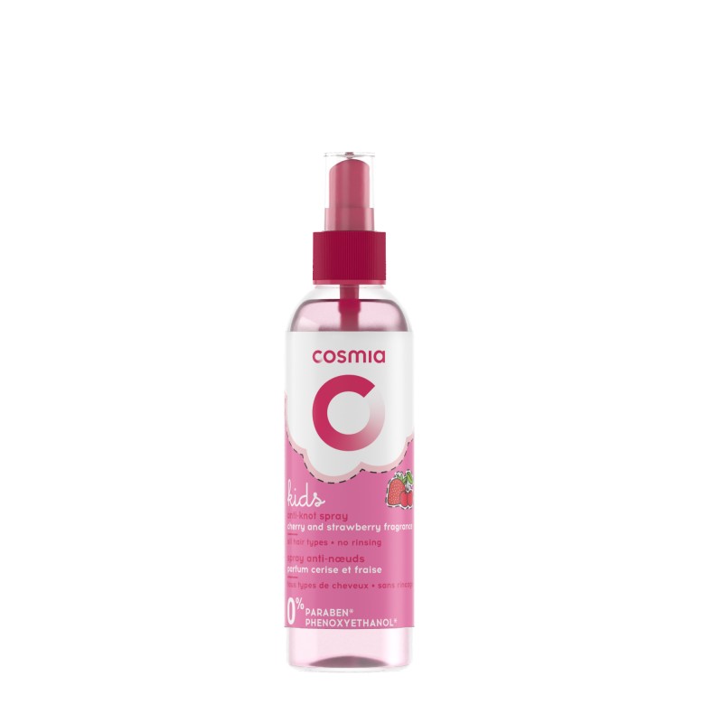 Anti noeuds parfum cerise et fraise spray 150ml