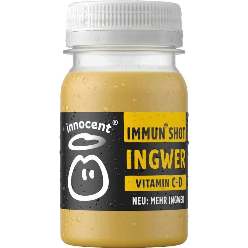 Shot gingembre immunitaire 80ml