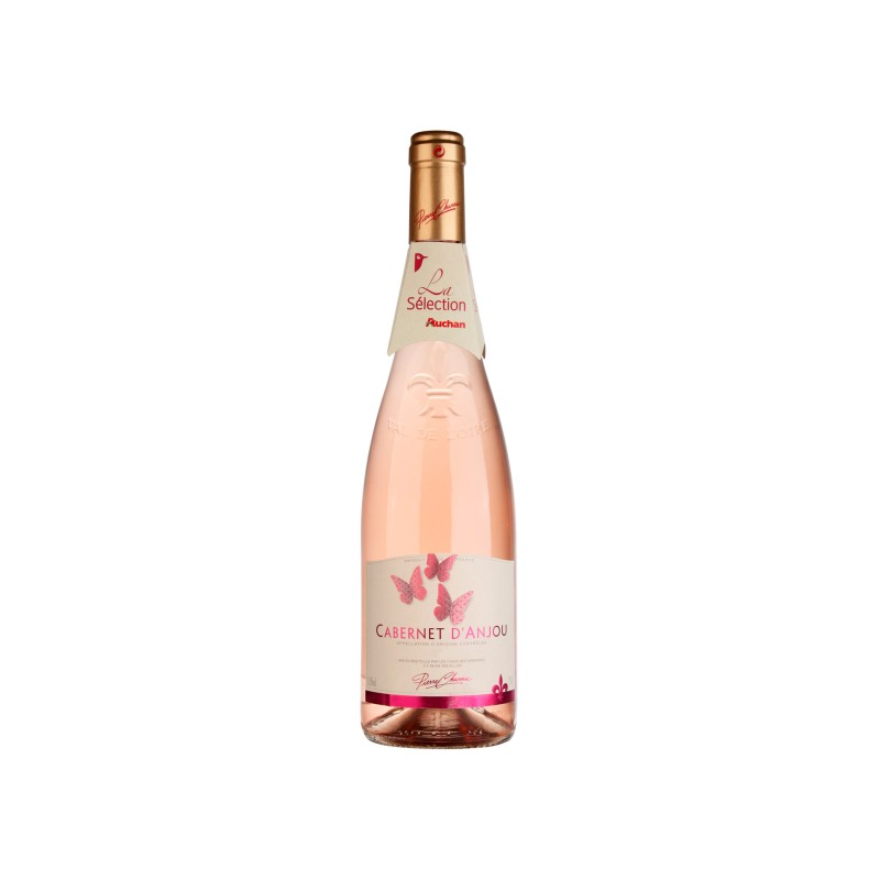 Vin rosé cabernet d'anjou AOP 11.5% 75cl