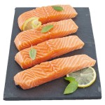 CULTIVONS LE BON Pavés de saumon d'Ecosse x4 500g