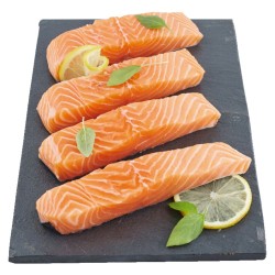 CULTIVONS LE BON Pavés de saumon d'Ecosse x4 500g