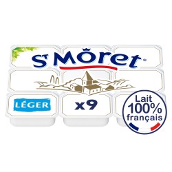 Fromage frais léger 8%MG 9 portions 180g
