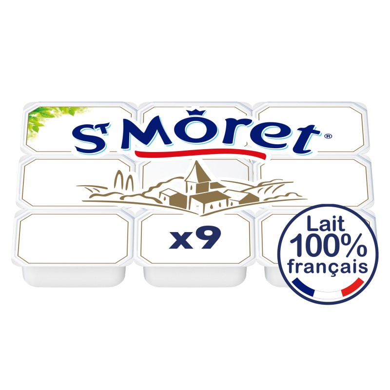 Fromage frais allégé 9 portions 180g
