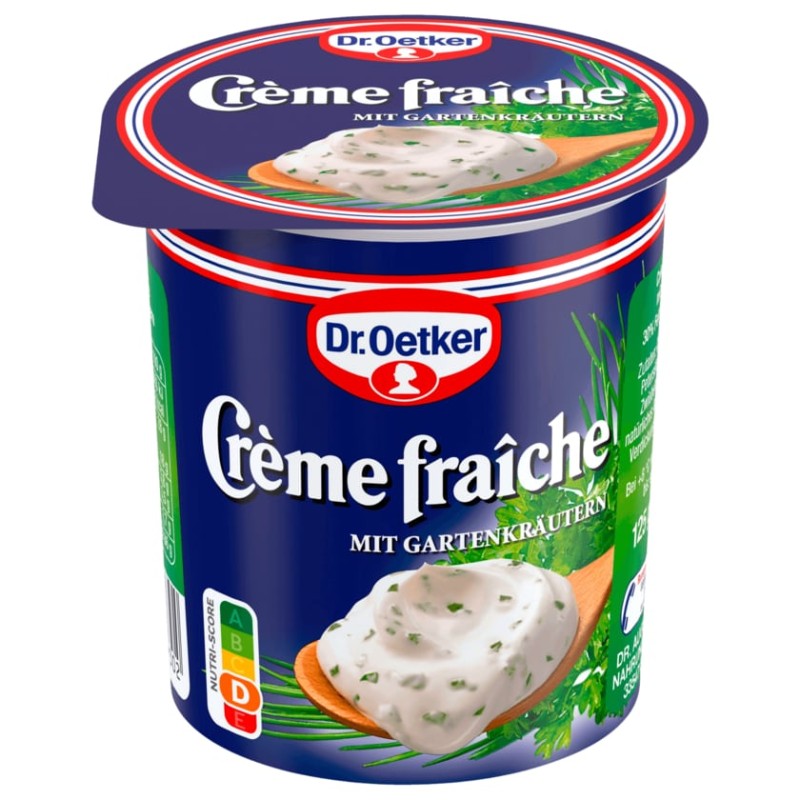 Crème fraîche aux herbes du jardin 30%MG 125g