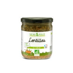 Bio lentilles 395g