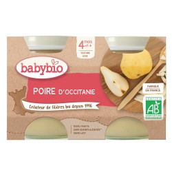 Poire Williams dès 4 mois 2x130g