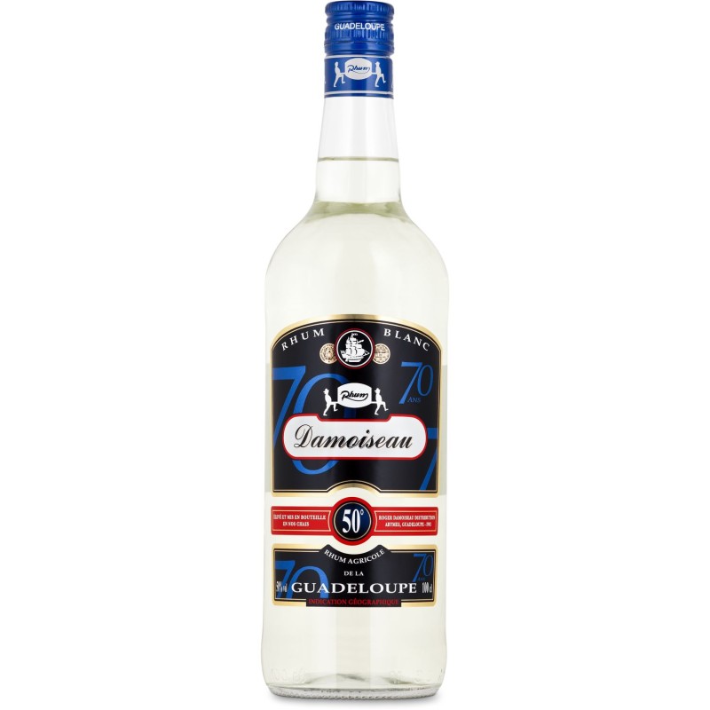 Rhum Blanc Agricole Guadeloupe 50% 1l