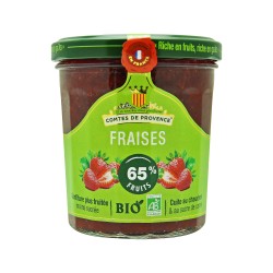 Confiture de fraise bio 350g