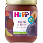 Compote de prune et poire bio dès 5 mois 160g