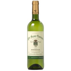 Vin blanc Bordeaux Roc Saint Vincent 12% 75cl