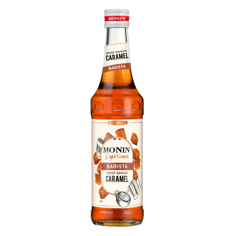 Sirop arôme caramel expérience barista 33cl