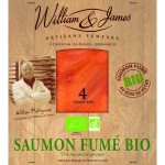 Bio Saumon fumé 4 tranches 100g