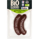 Bio Boudin noir aux oignons x2 200g