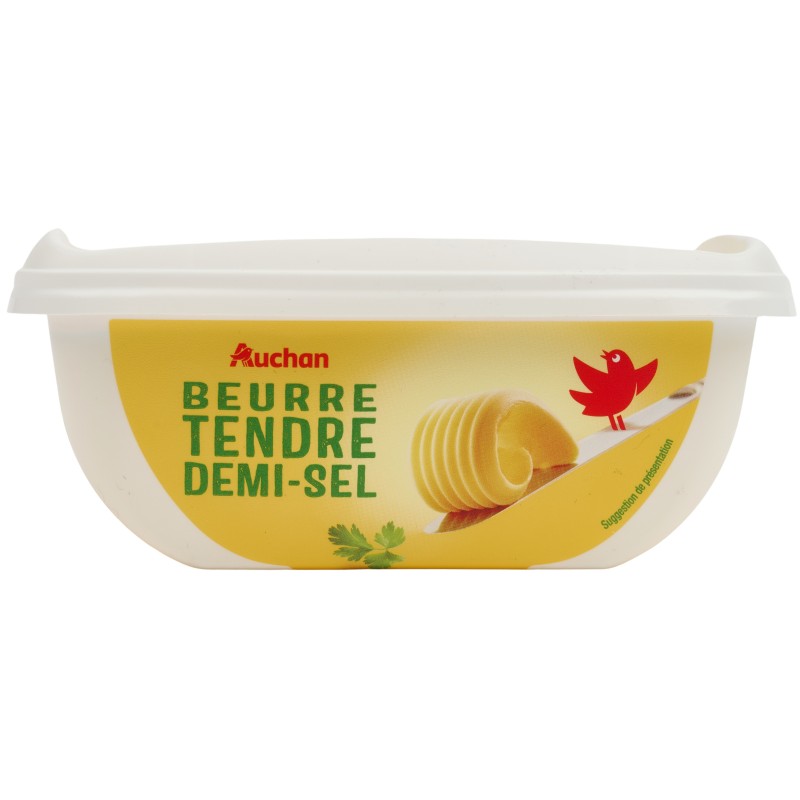 Beurre tendre demi-sel 250g