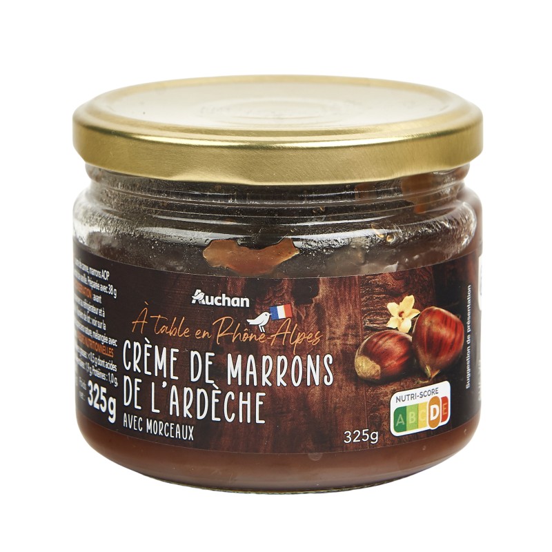 Crème de marrons de l'Ardèche 325g