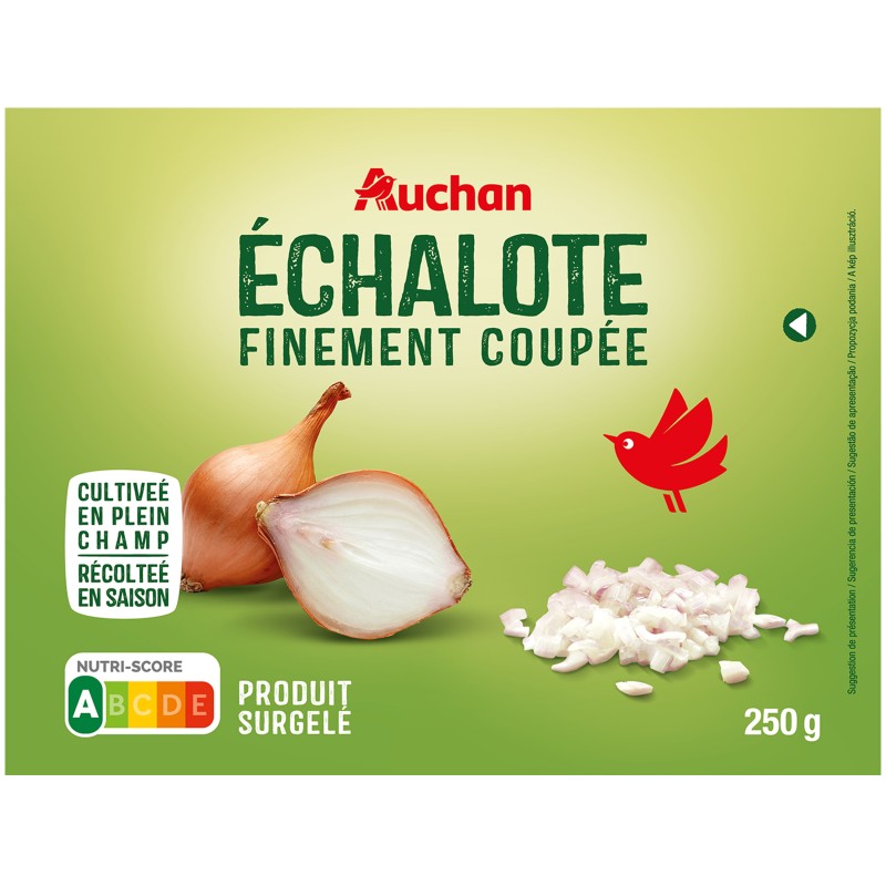 Echalote finement coupée 250g