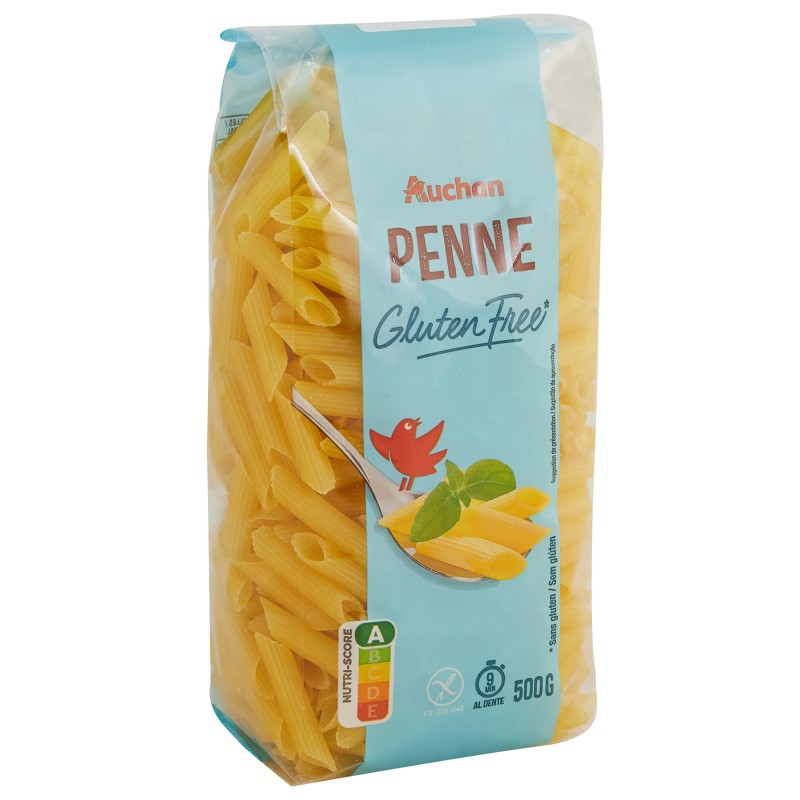 Penne de maïs et riz sans gluten 500g