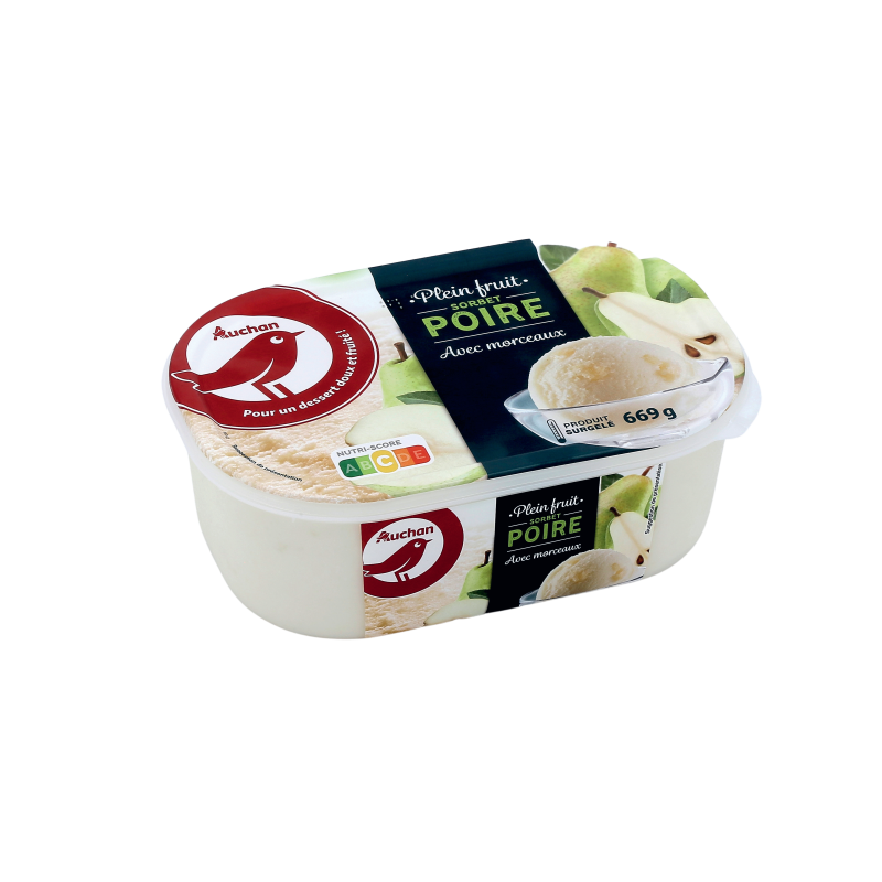 Sorbet Poire avec Morceaux 669g