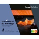 CULTIVONS LE BON Saumon fumé de Norvège 4 tranches 160g