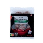 Mini saucissons secs au parmesan x12 75g