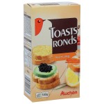 Toast ronds nature x27 100g
