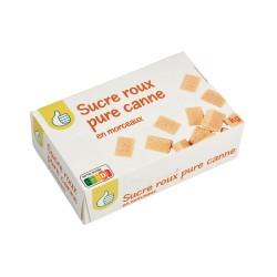 Sucre Roux Pure Canne Morceaux 1kg