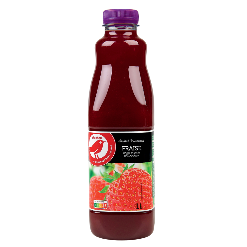 Nectar de fraise instant gourmand 1l