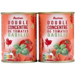 Double concentré de tomates basilic 140g