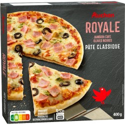 Pizza royale cuite sur pierre 400g