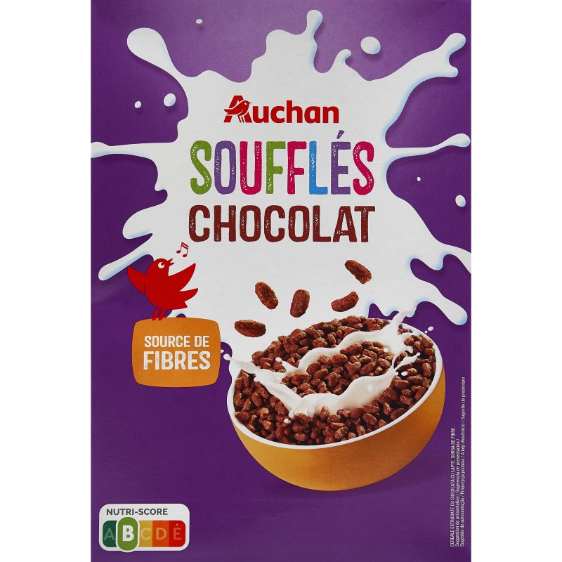 Chococrack Céréales Soufflées au Chocolat 375g