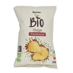 Chips paysanne nature 125g