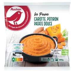 Purée Carotte Potiron et Patate Douce 800g