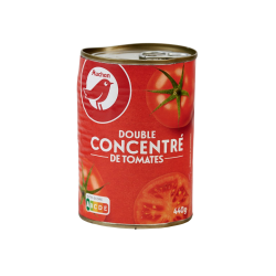 Double concentré de tomates 440g