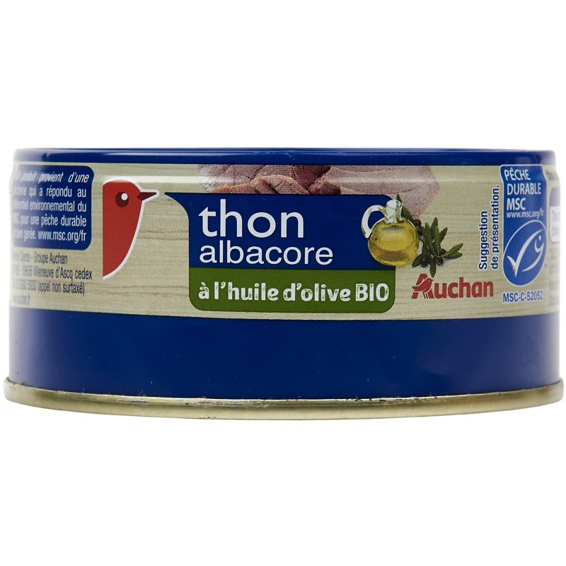 Thon Albacore à l'Huile d'Olive Bio 104g