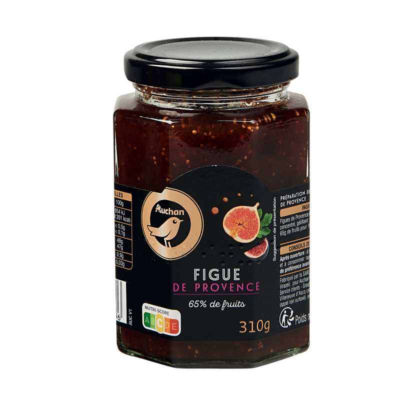 Confiture figue de Provence 65% de fruits 310g
