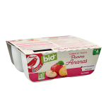 Bio Pomme Ananas dès 4 mois 4x100g