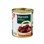 Marrons entiers à l'étuvée 510g