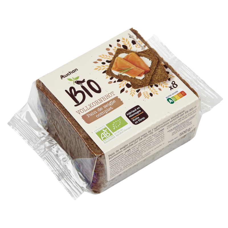 Pain de Seigle Complet 500g