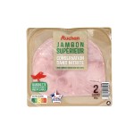 Jambon supérieur sans nitrite x2 80g