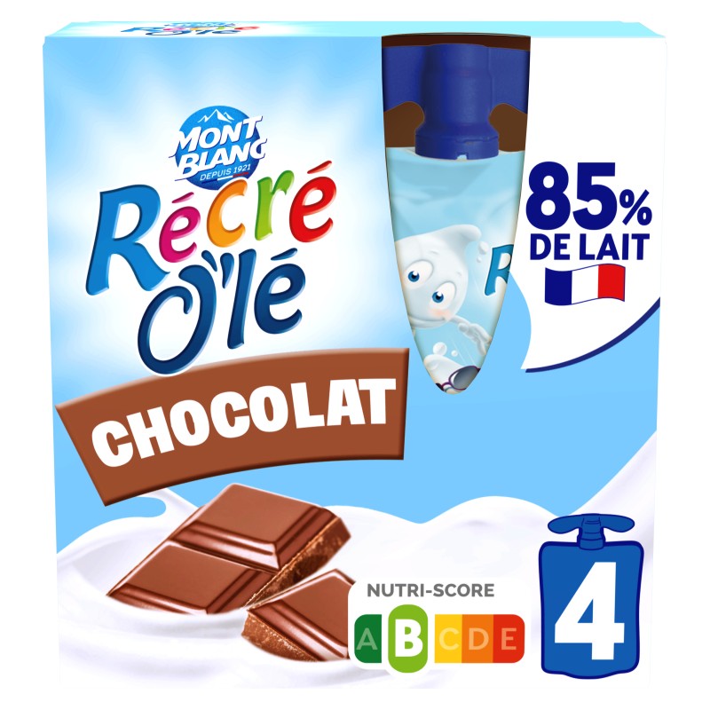 Récré O'lé Chocolat x4 340g