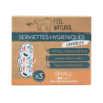 Serviettes hygiéniques lavables & réutilisables small x3