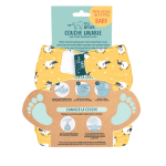 Couche lavable et réutilisable taille unique 3 à 17kg