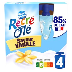 Récré O'lé Vanille x4 340g