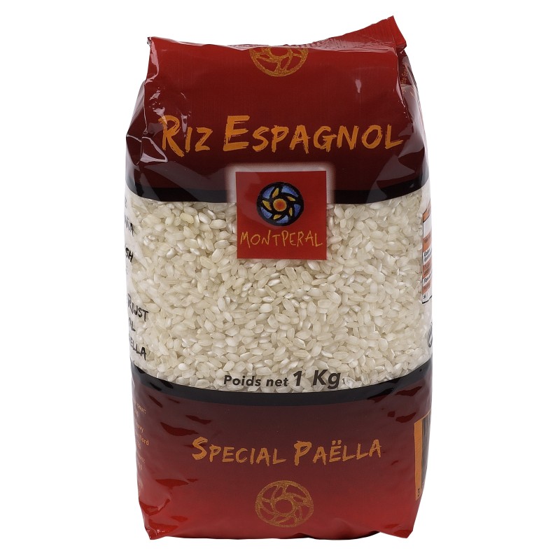 Riz rond Espagnol spécial paëlla 1kg