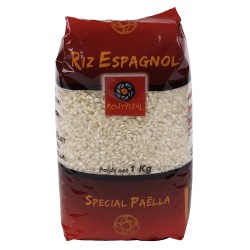 Riz rond Espagnol spécial paëlla 1kg